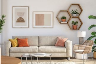 Revitalize Your Living Room With Unique Wall Decor