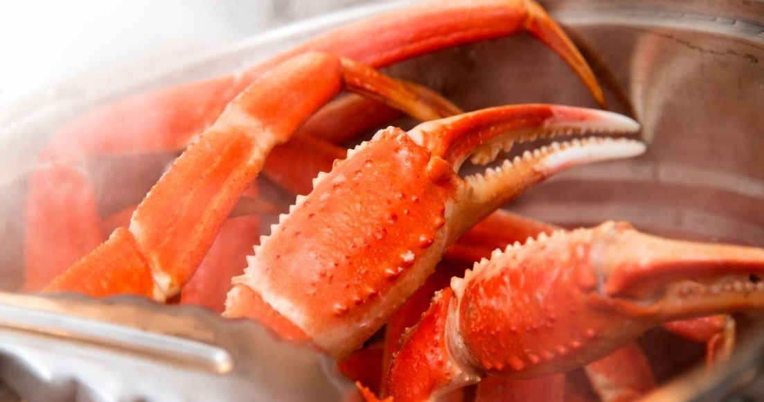 are crab legs cooked when you buy them