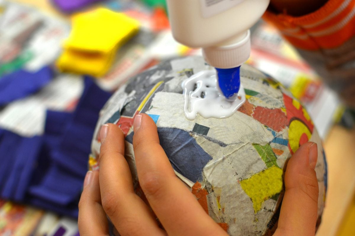 The Easy Way to Paper Mache The Habitat