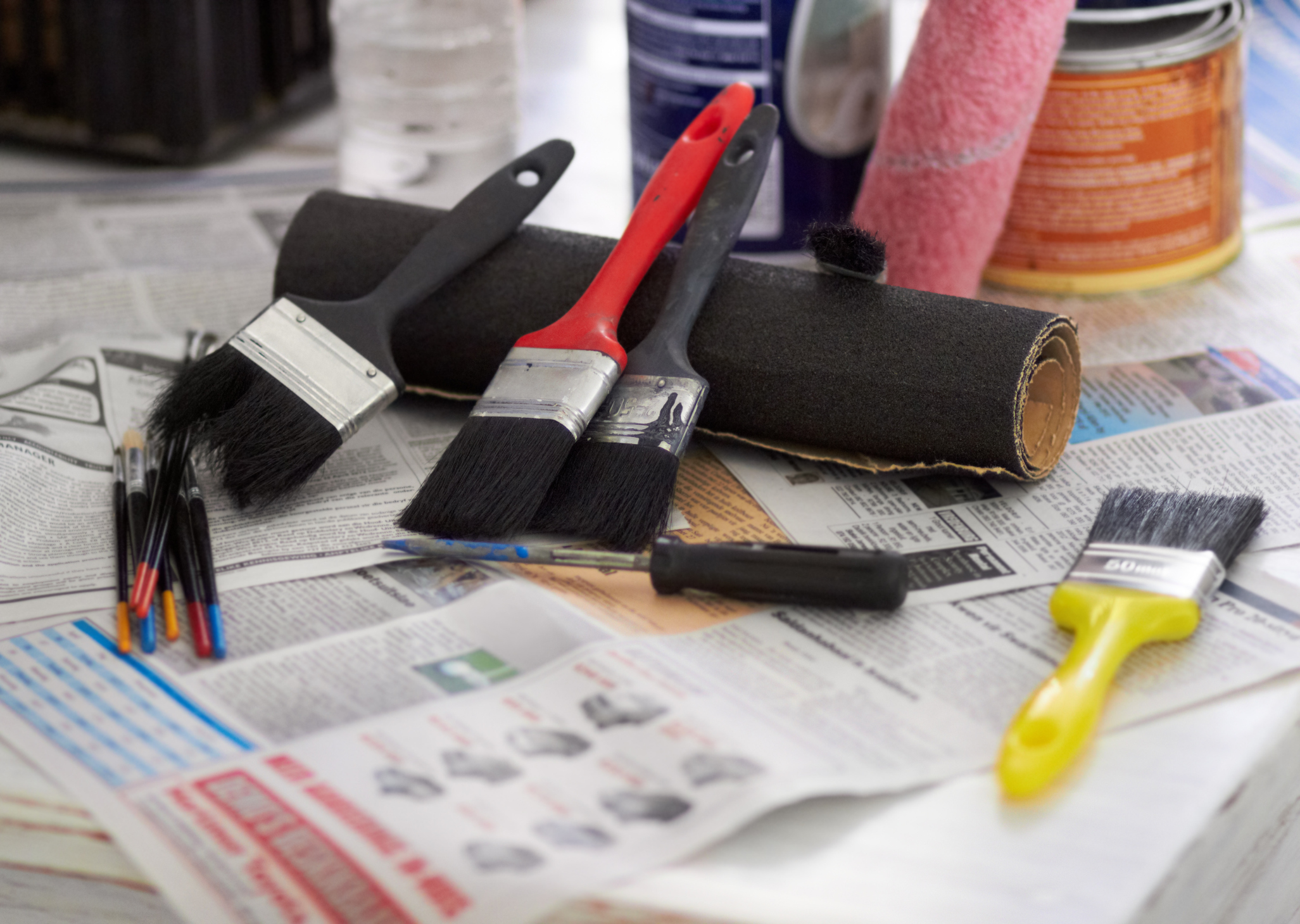 How To Clean Your Paintbrushes - The Habitat